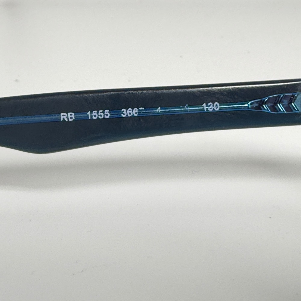 Ray-Ban RB 1555 3661‎ Blue Black Eyeglass Frames 48-16-130 Junior Kids 22227 - Picture 5 of 7
